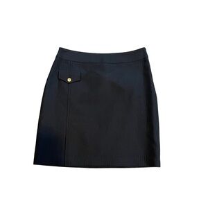 J. McLaughlin Size 6 Black Pencil Skirt Short Career Office